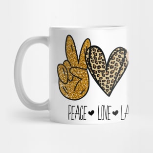 Peace. Love. Labrador Mug